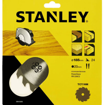 Диск 185 мм BLACK+DECKER STA13355