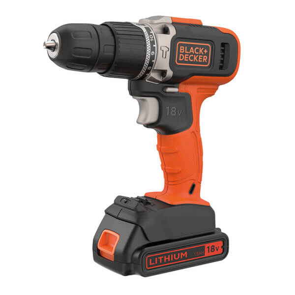 BCD003C1.jpeg Дриль-шурупокрут BLACK+DECKER BCD003C1 - Зображення 1