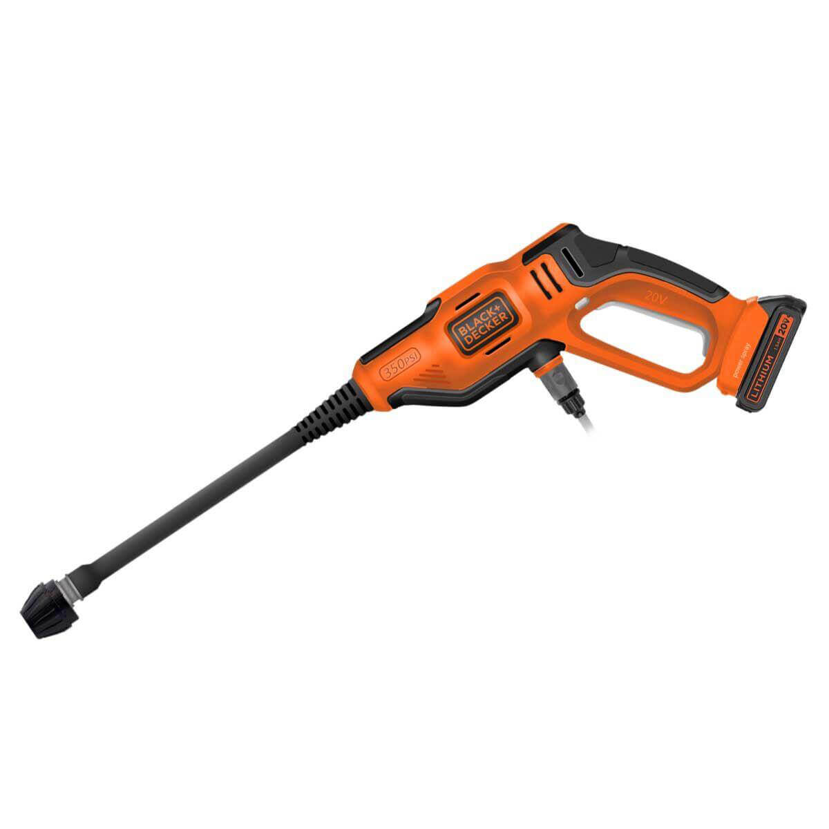 BCPC18B.jpeg Мийка високого тиску 18 В BLACK+DECKER BCPC18B - Зображення 1