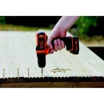 Дриль-шурупокрут 10,8 В 1,5 А·год BLACK+DECKER BDCDD12 - Зображення 4