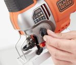 Лобзик 650 Вт BLACK+DECKER BES610K - Зображення 5