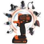 Базовий інструмент MULTIEVO 18 В 1,5 А·год BLACK+DECKER MT218K - Зображення 5