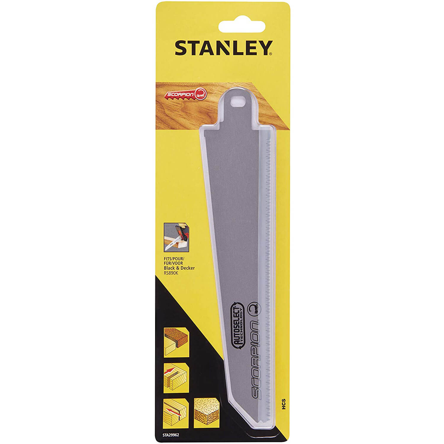 STA29962.jpeg Пилка / полотно BLACK+DECKER STA29962 - Зображення 1